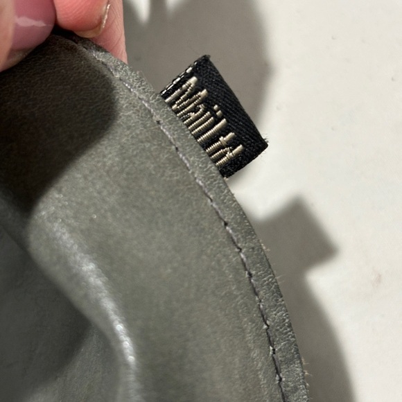 Maii Ltd black and gray leather hobo bag - Picture 6 of 16